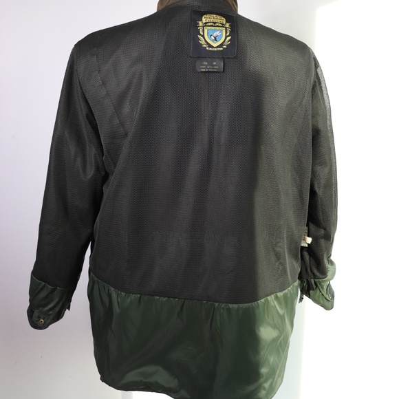 Vintage Lewis Creek Ducks Unlimited Collection Waxed Cotton Field Jacket - Picture 9 of 16